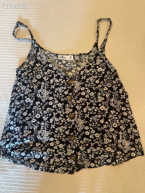 Lot 2 débardeurs Hollister femme taille M (image 3)