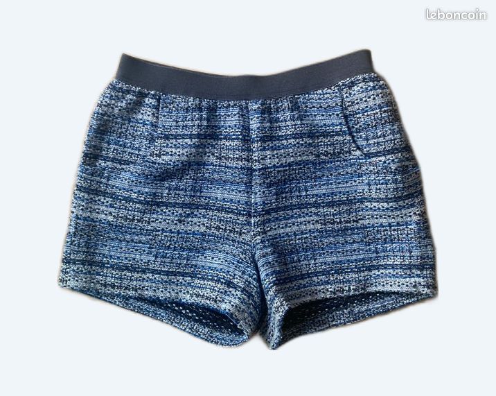Short bleu Zara girl taille 14 ans (image 1)