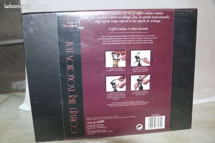 Secret De Gourmet Jja 737062 Tire Bouchon Luxe