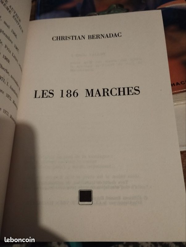Christian Bernadac. Les 186 marches (image 3)