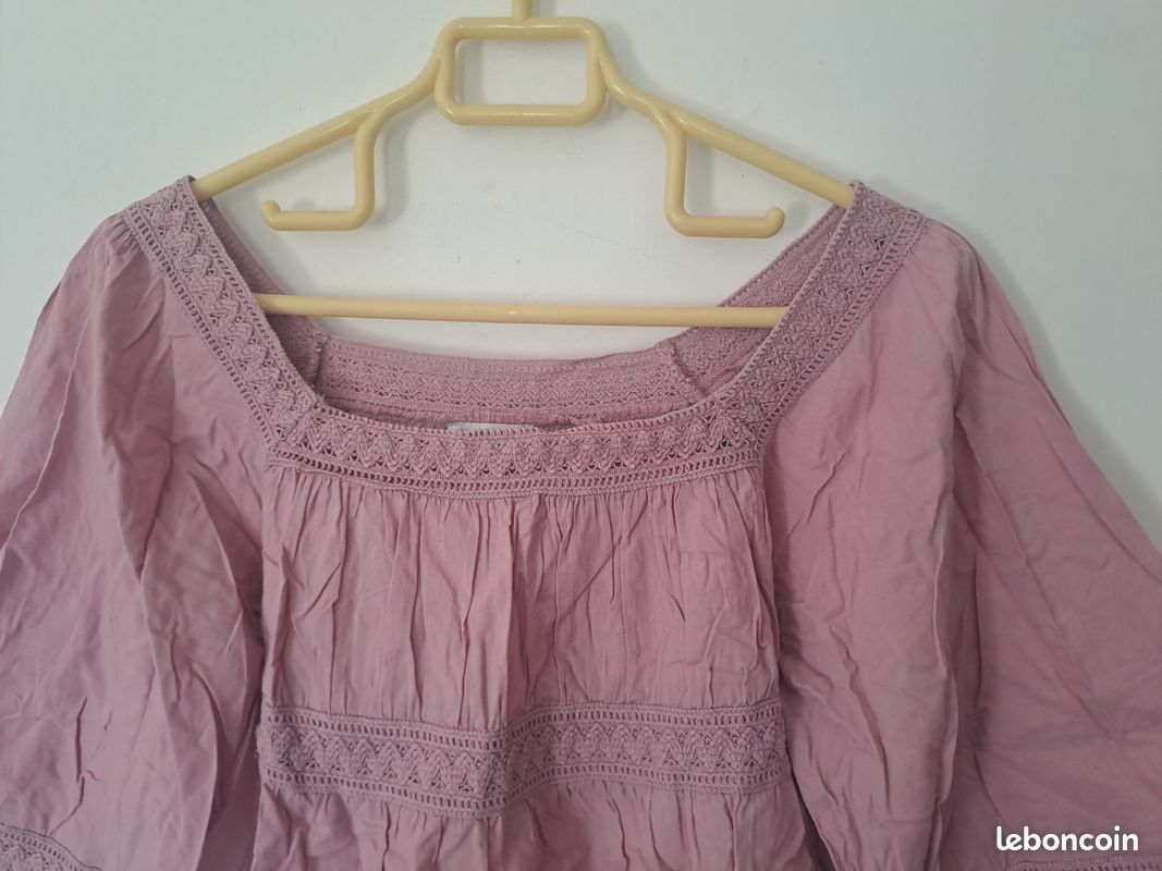 Blouse Couleur lilas Pimkie Taille 34 Vêtements