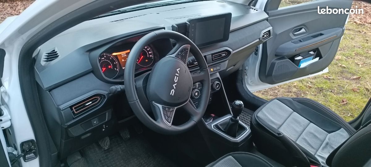 Housse De Volant De Voiture En Cuir PU, Pour Dacia Sandero Stepway Crossover, Renault Sandero, Accessoires Automobiles  34