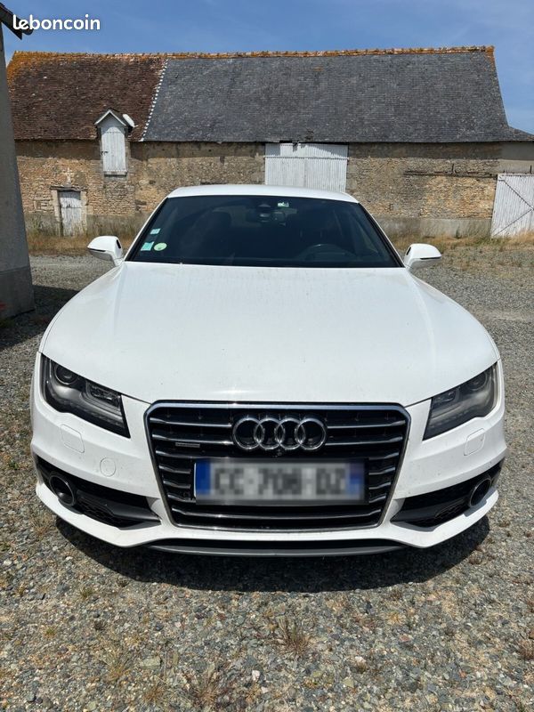 Audi A7 Sportback 3.0 Bi-TDI V6 Quattro 313ch Tiptronic | S line • Française • Sièges électriques (image 2)