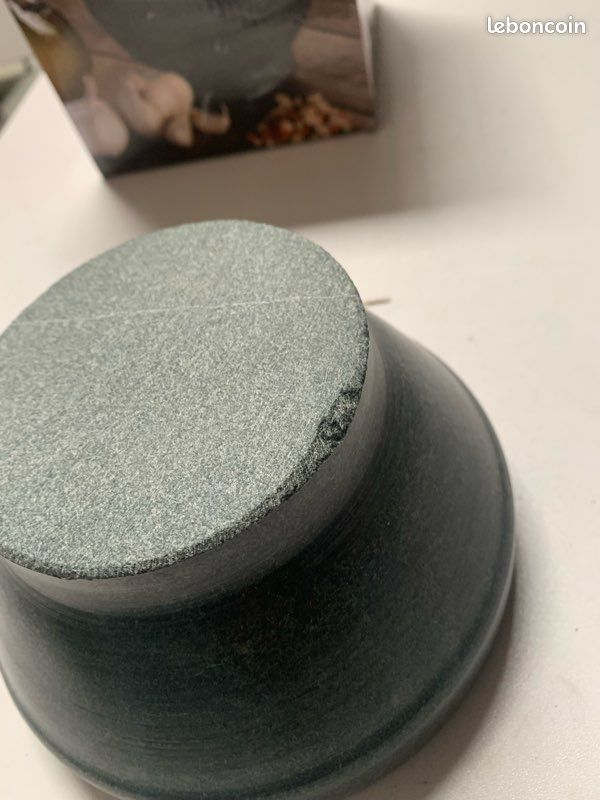 Kesper Mortier Et Pilon En Granite Poli - 16x8 Cm - Pour Épices Et Herbes