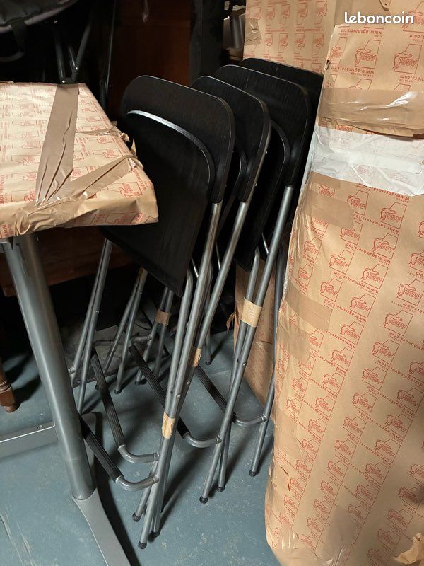 Table haute IKEA + 4 chaises (image 3)