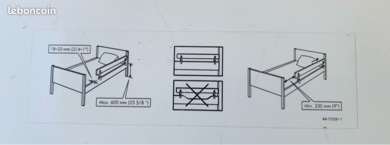 Barrière lit IKEA Nattapa (image 2)