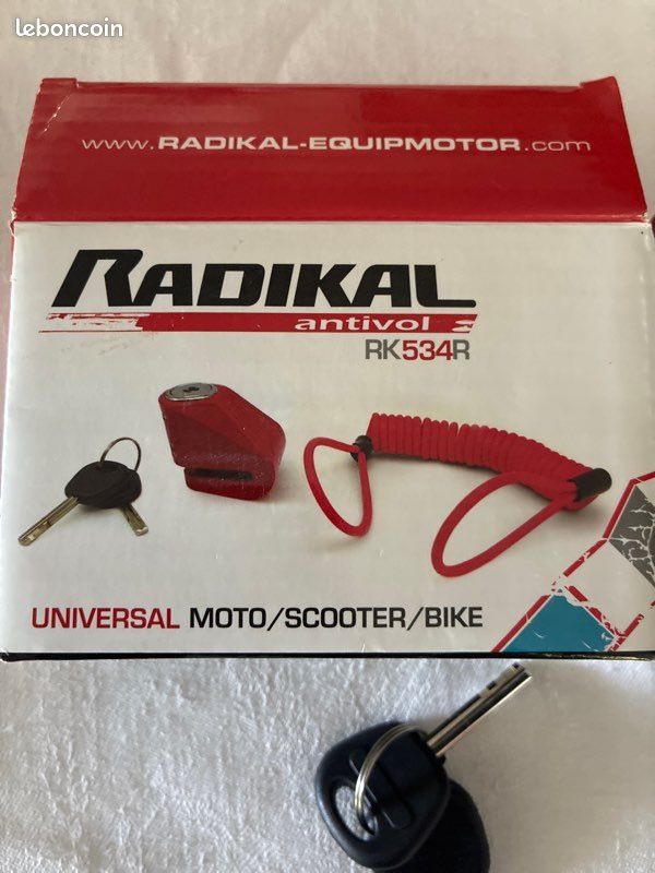 Antivol frein à disque moto Radikal RK534R (image 3)