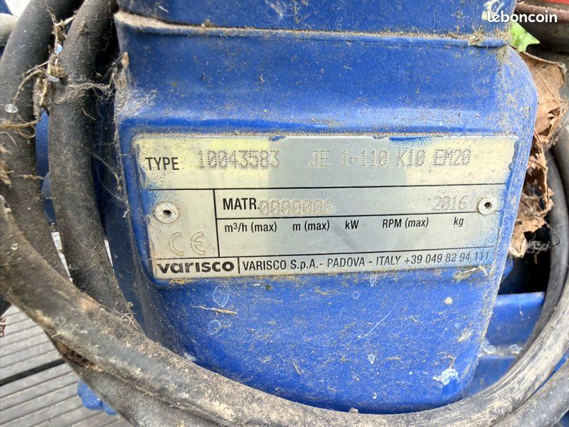 Pompe eau VARISCO (image 3)