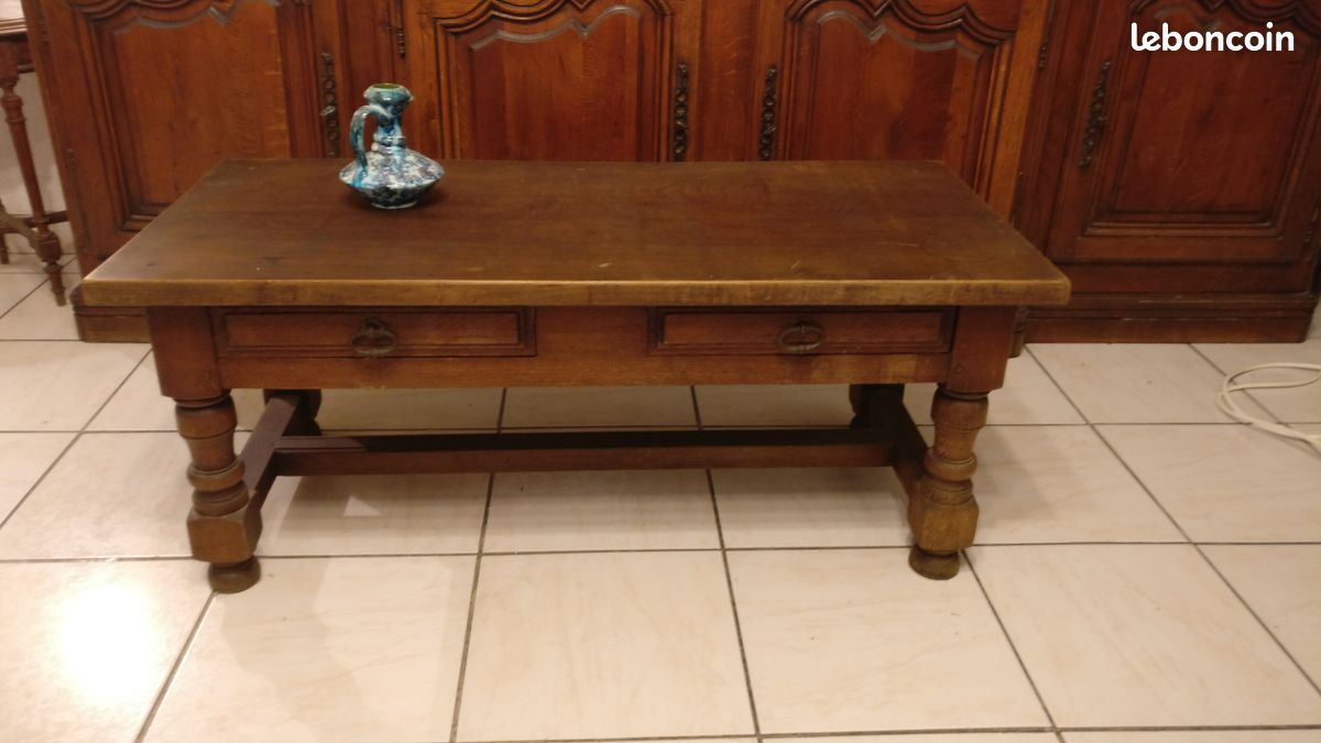 Table basse rustique (image 2)
