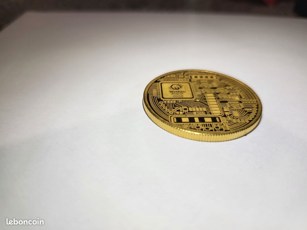 RARE pièce OR 1once bitcoin 🪙 - Collection