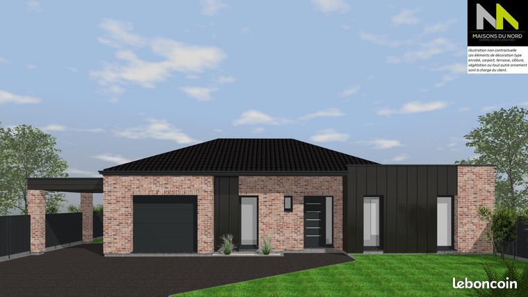 Maison 3 pièces 80 m²