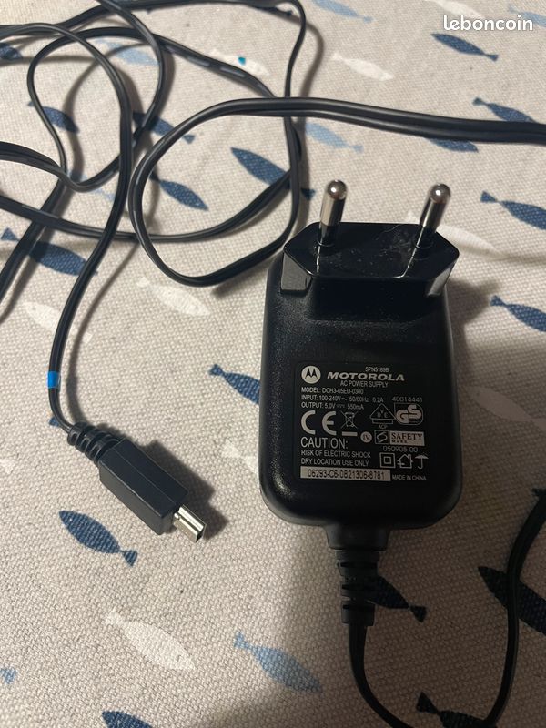 Chargeur Motorola modèle DCH3-05EU (image 2)