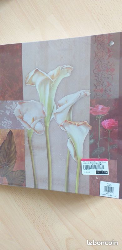 Grand album photos neuf motif fleurs (image 4)