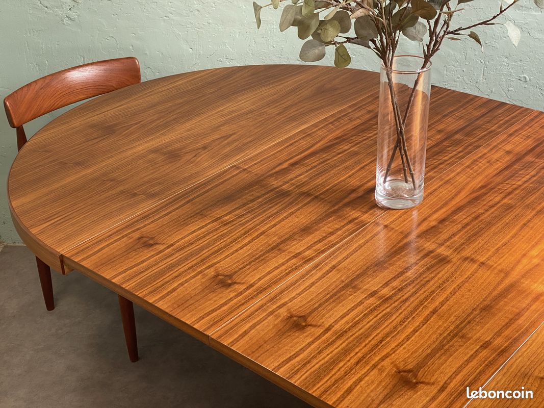 Table ronde extensible Baumann Orme Vintage Livraison (image 3)