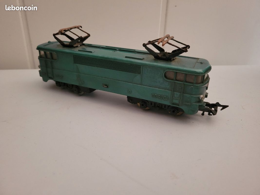 HORNBY - Caisse Locomotive Électrique BB 9201 - Échelle O (1/43) - Pièce Métal France
