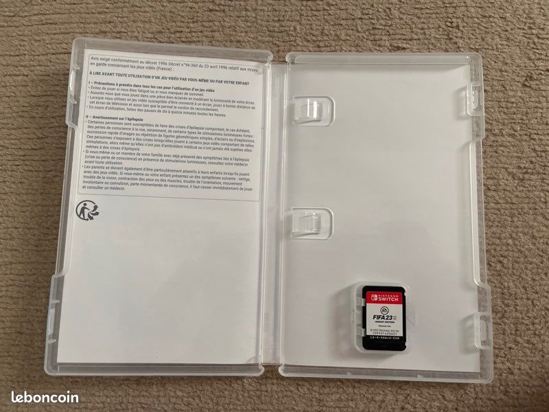 Jeu switch fifa 23 officiel , édition essentiel , pegi 3 (image 3)