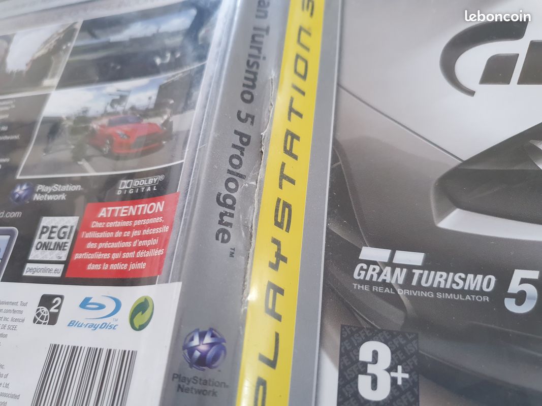 Jeu Gran Turismo 5 Prologue PS3 - Version FR - Bon état (sans Notice)