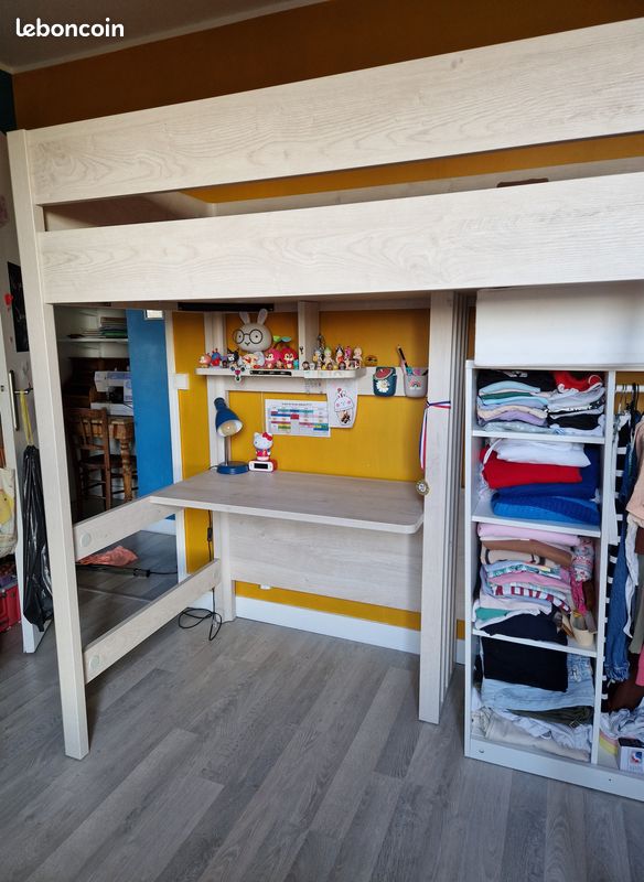 Lit mezzanine marque Gautier (image 2)