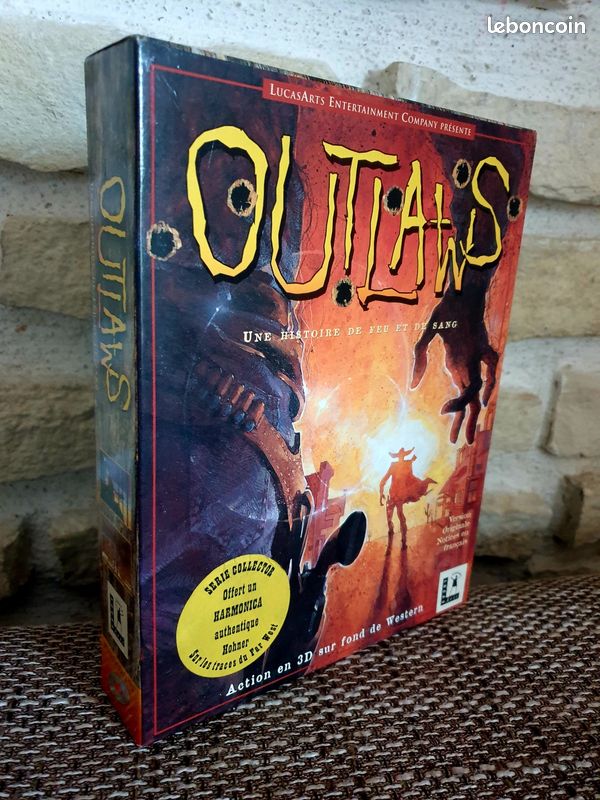 Outlaws - PC - Big Box - LucasArts 1997 - Action Aventure (Boxe)