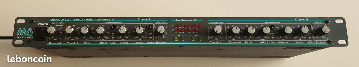 Compresseur limiteur expandeur MCLELLAND CP-102 (image 2)