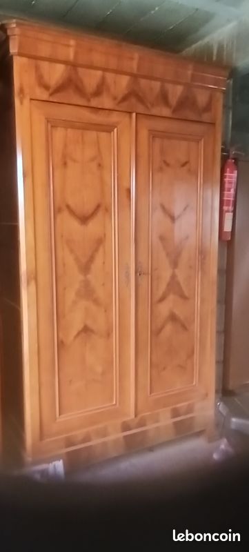 Armoire ancienne rustique 2 portes (image 1)