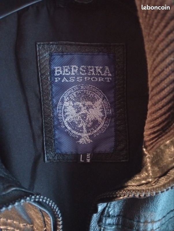 Veste simili cuir taille L Vêtements