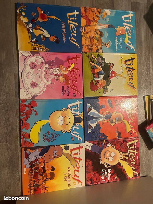 Lot de bd titeuf (image 1)