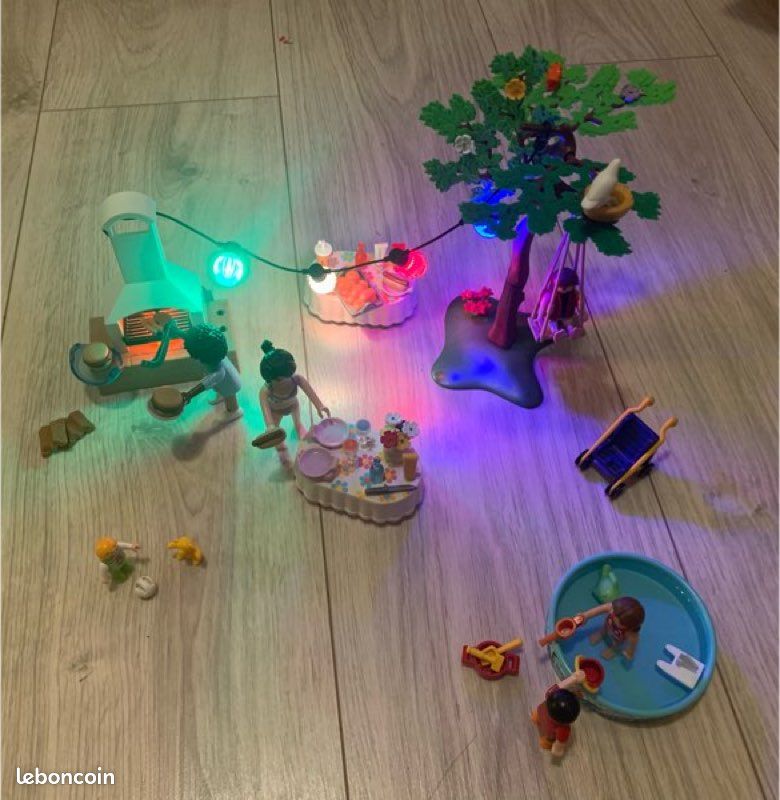 Barbecue familial playmobil (image 1)