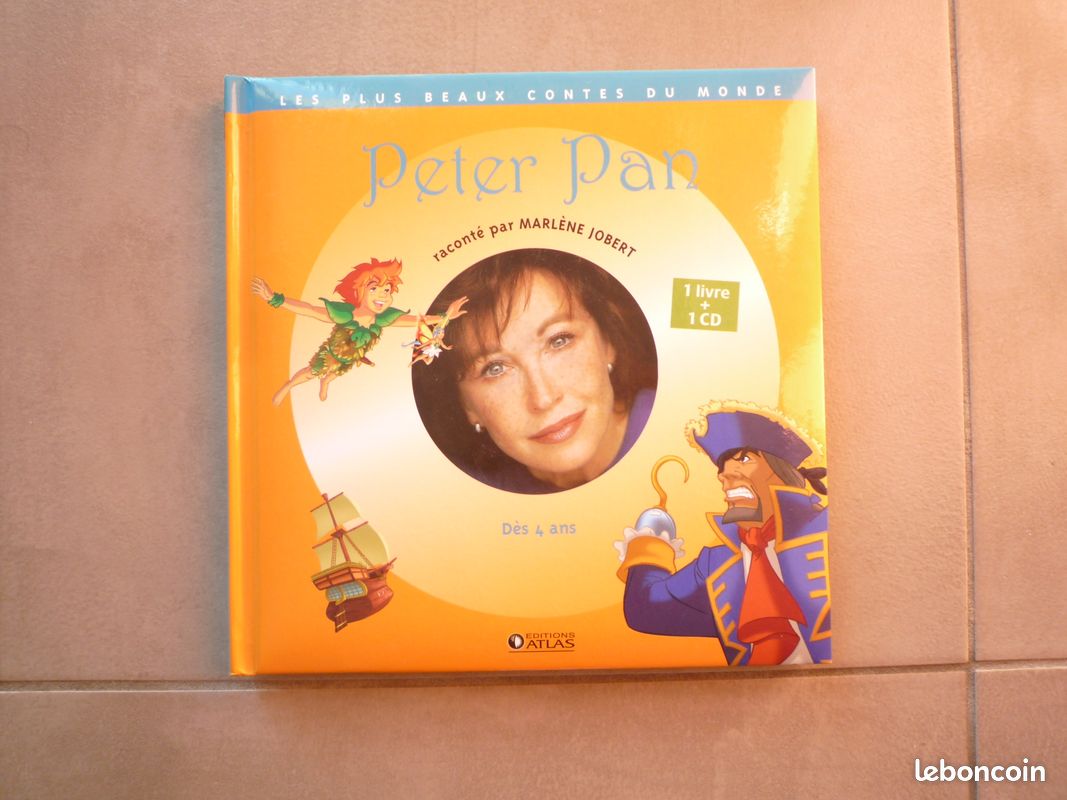 1 livre + 1 CD Peter Pan (image 1)