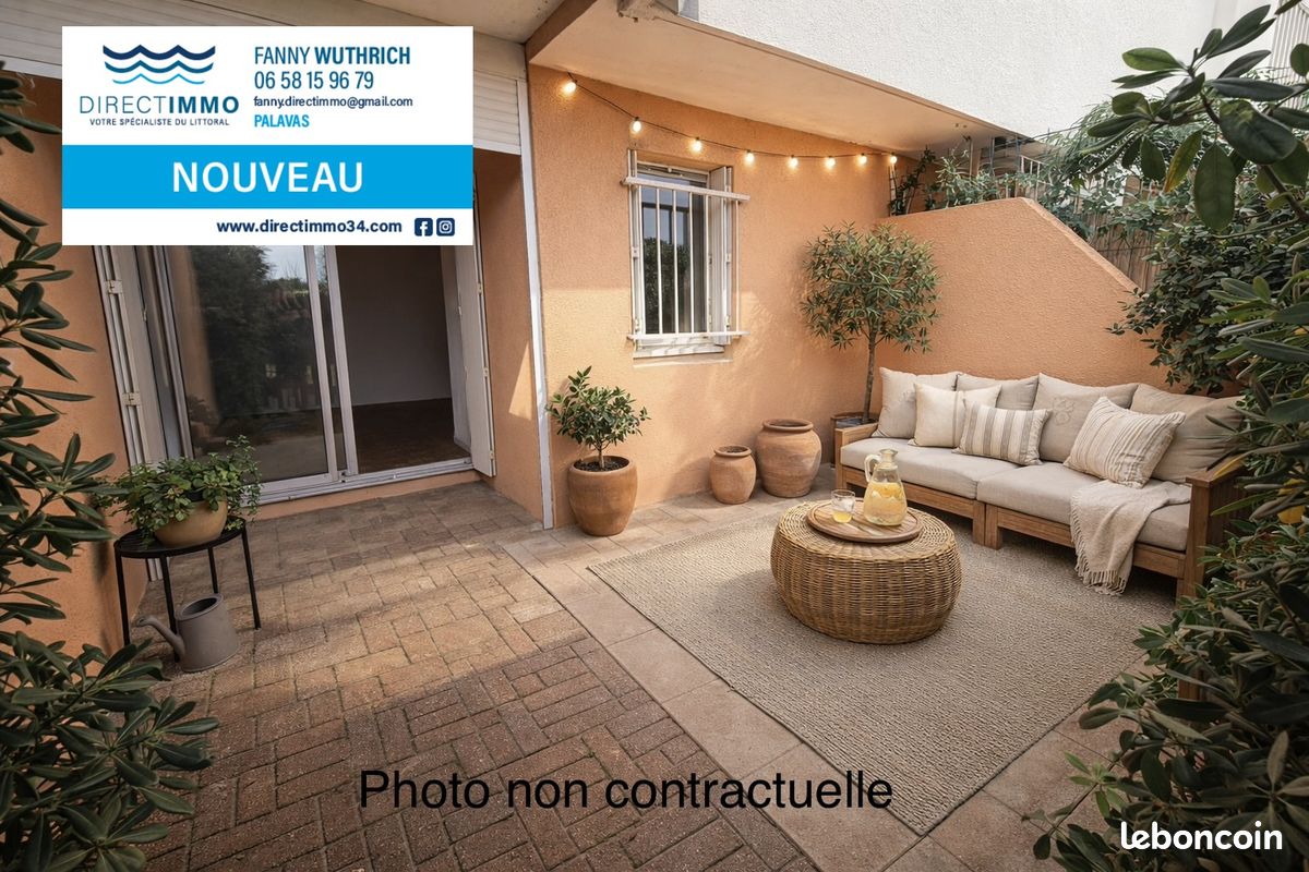 Appartement 2 pièces 25 m² · à Palavas-les-Flots · 25 m² · 168 000 €