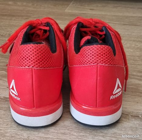 Chaussures d'haltérophilie Chaussures haltero - Reebok Lifter Rouge pointure 40,5 d'occasion