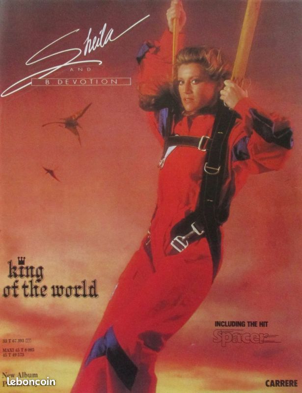 SHEILA AND B.DEVOTION publicité presse 1980 (image 1)