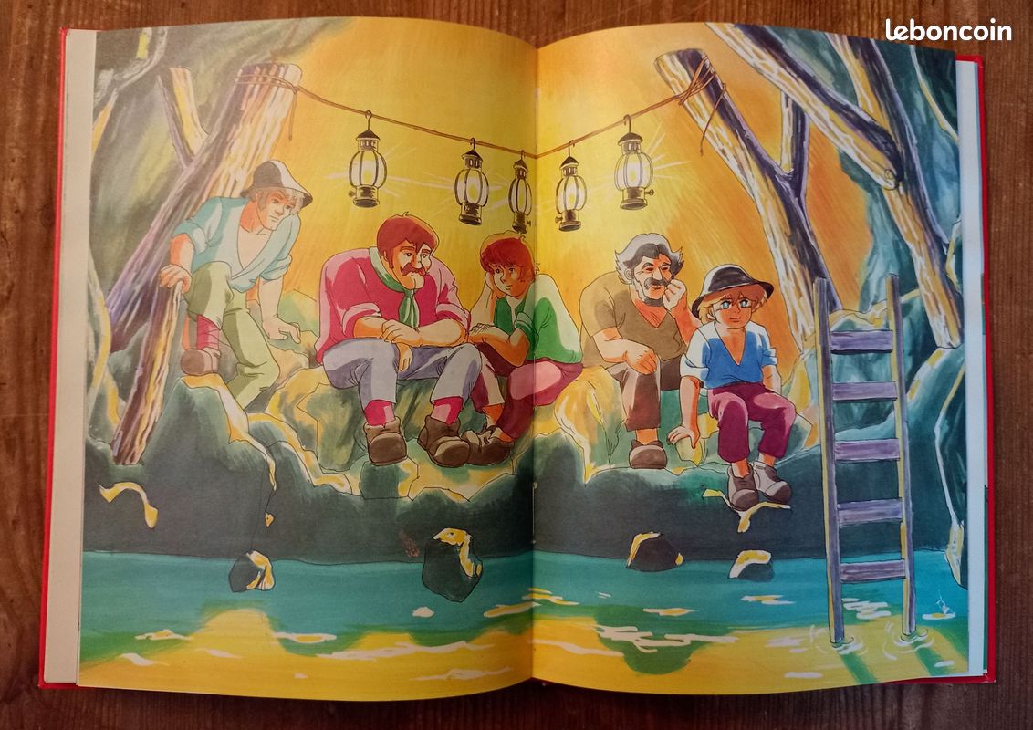 Livre Les aventures de Rémi - TF1 - France Loisirs 1982 Basé sur le dessin animé (image 8)