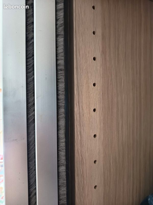 Portes coulissantes verre noir dressing IKEA PAX (image 2)