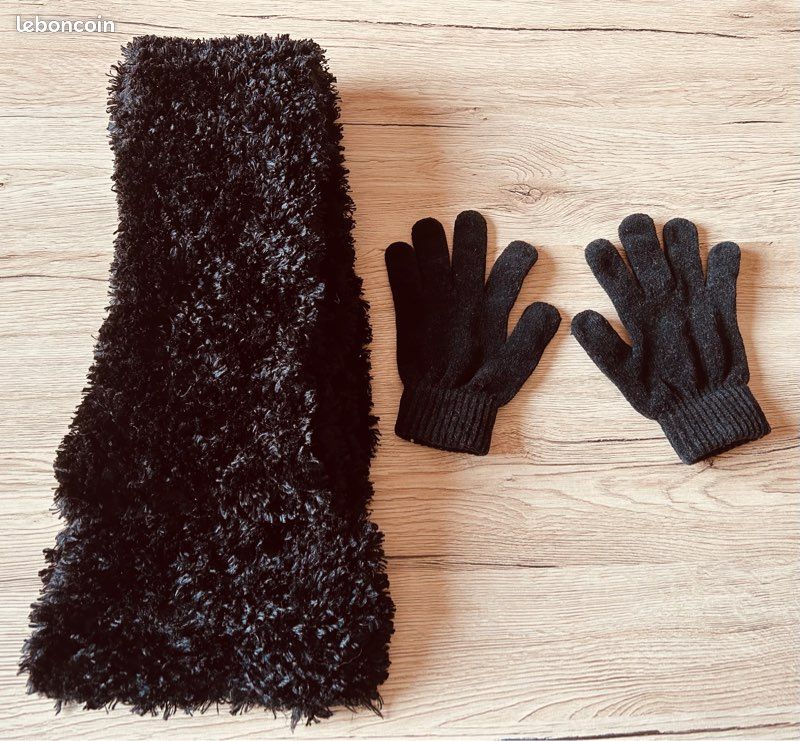Lot écharpe + gants (image 1)