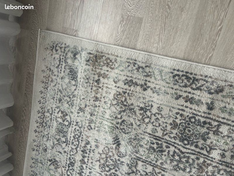 Tapis oriental/ persan greige gris (image 3)