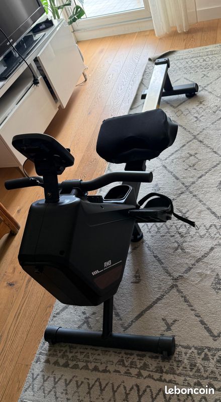 Rameur d’appartement RM3 + Coussin de siège ergonomique Vapor (image 3)