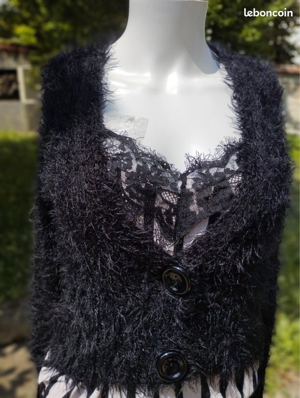 Gilet noire taille 38 (image 2)