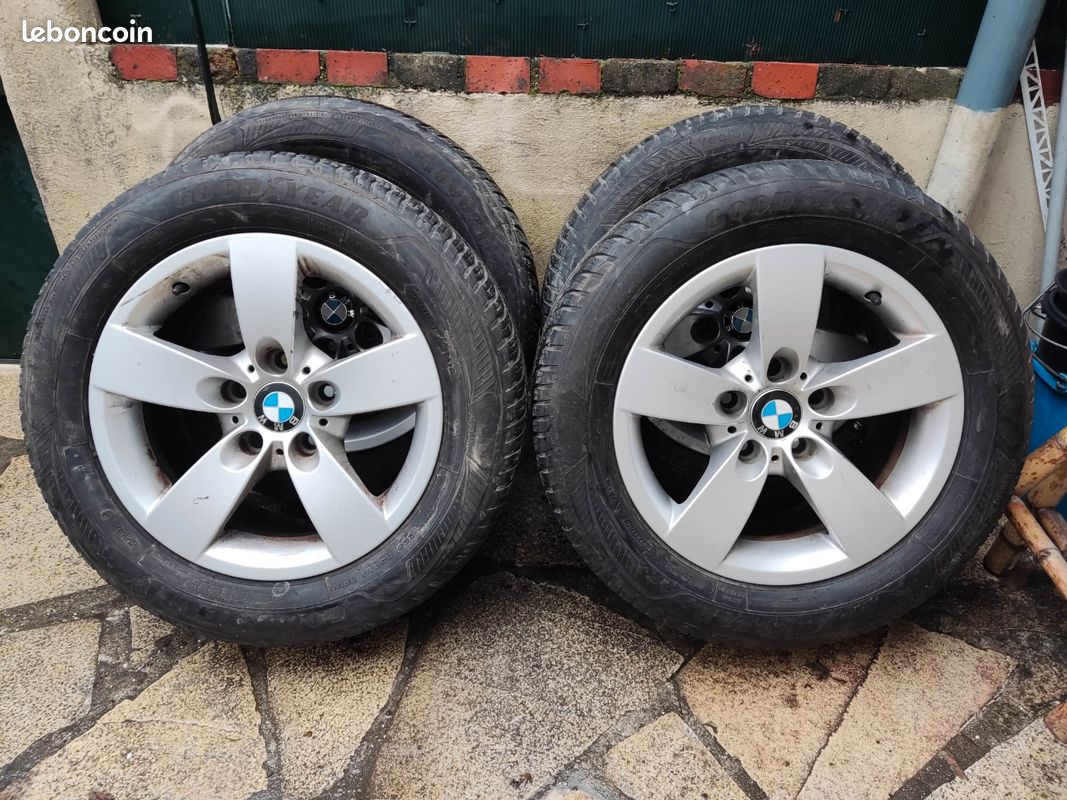 4 belles jantes 16" d'origine BMW (entraxe 5x120) pour bmw, mini Countryman, VW transporter T5 T6, etc... (image 1)