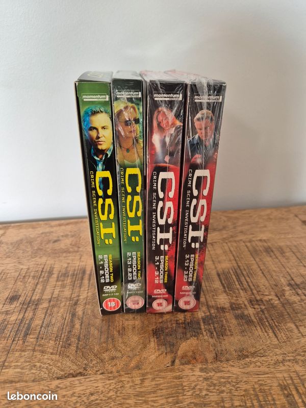 DVD CSI en anglais (saisons 2 et 3) (image 1)