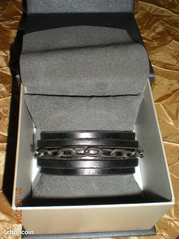 Bracelet cuir - FFK (image 1)
