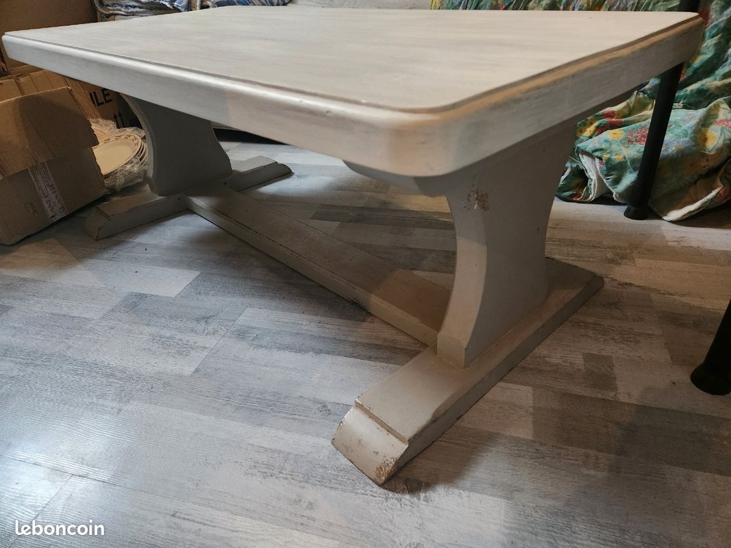 Table basse de salon chêne (image 1)
