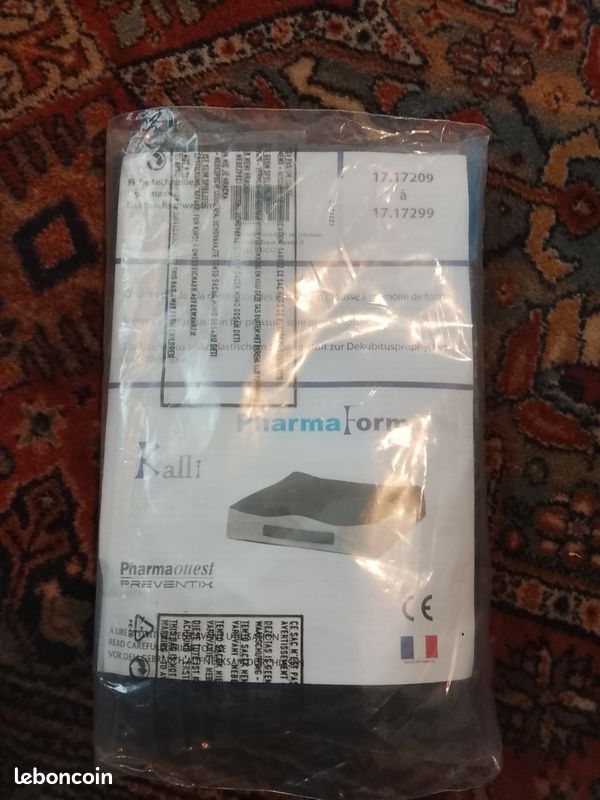 Housse NEUVE pour coussin anti-escarres KALLI Pharmaouest - 50x45x8 cm [INDEX, 1.4.2] (image 1)