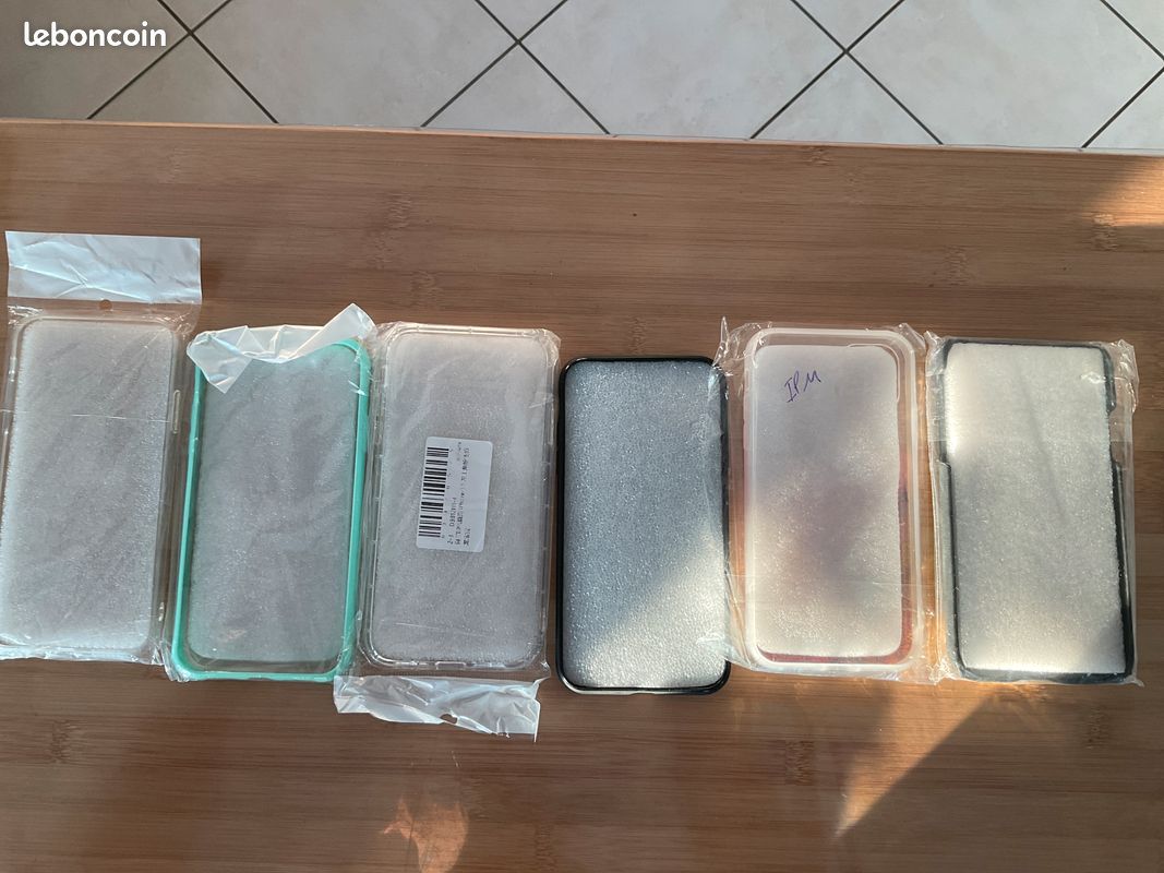 Lot de 6 coques pour iPhone 11 (image 2)