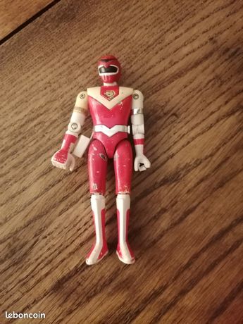RARE FIGURINE BIOMAN 3 Liveman Vintage 1988 Rouge Sentai (no bandai,x-or,rangers EUR 20,50 - FR
