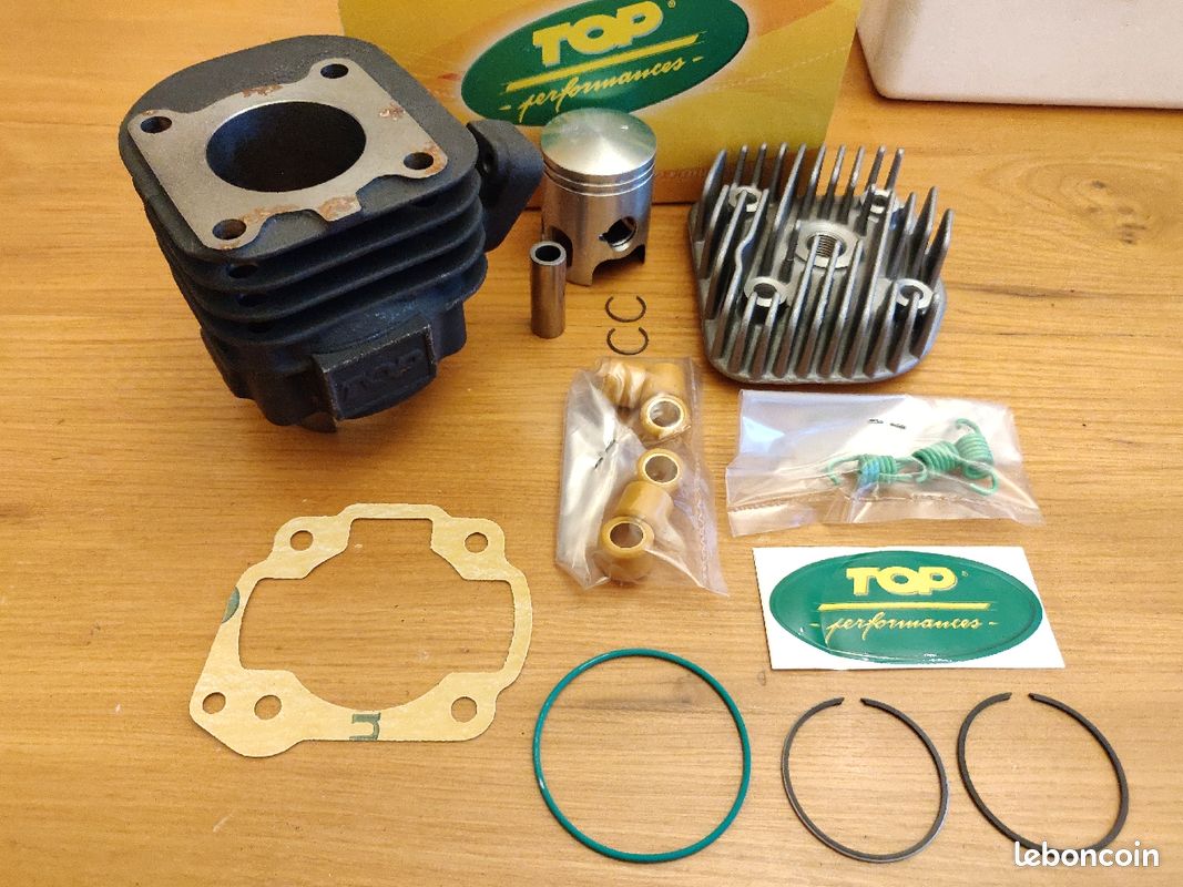 Kit Cylindre fonte neuf KEEWAY FOCUS + Culasse (image 2)