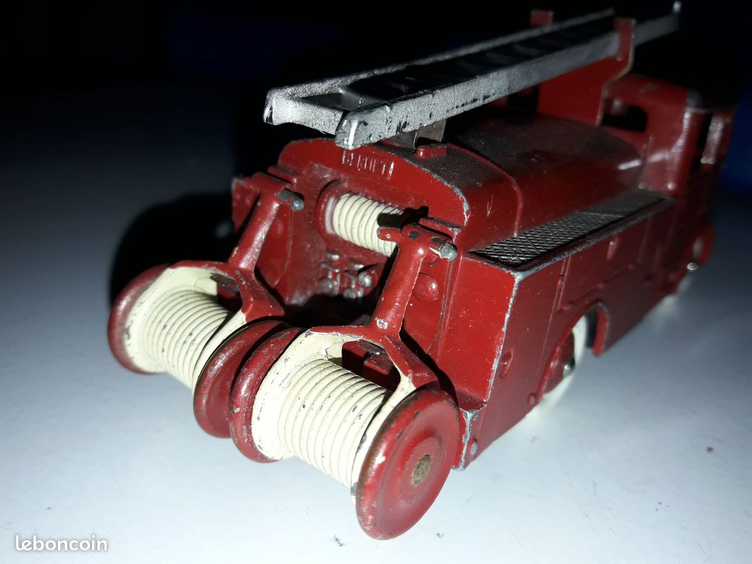 Camion Berliet Pompiers 1er Secours - Dinky Toys 32A - Zamak - Occasion