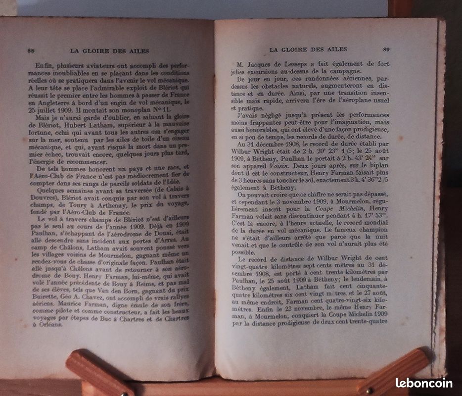 La Gloire Des Ailes - L'aviation De Clément Ader À Costes Louis Blériot Et Edouard Ramond :1927 (image 5)