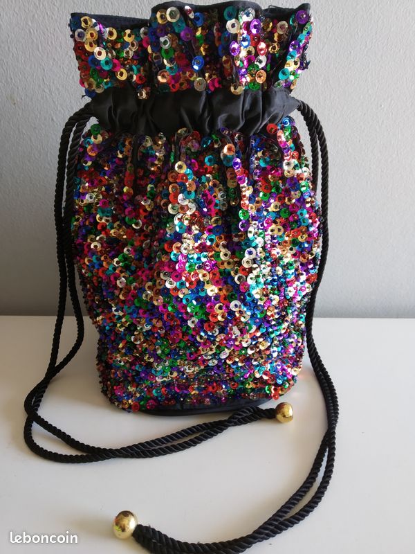 Petit sac soir paillettes (image 2)