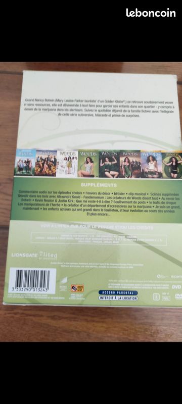 Intégrale de la série weeds (image 2)